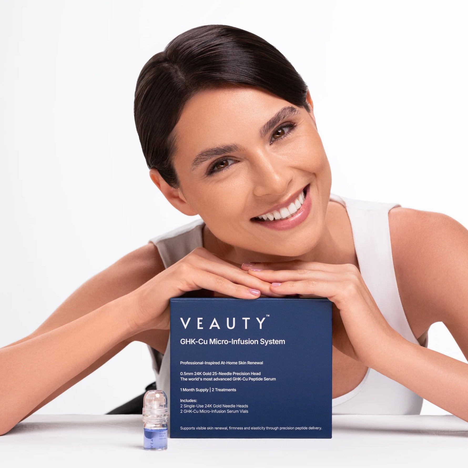 optimal routine for applying ghk-cu topically with derma stamp How to Apply Topical Serum Glowy Skin Skin Perfection 1% GHK-Cu Copper
