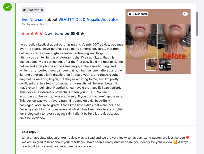Customer comment