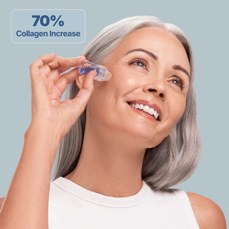 ghk-cu collagen stimulation is having a moment and for good reason!, We just launched our new GLOW Facial featuring medical-grade copper peptides and collagen-stimulating microneedling and its powerful., Copper ghk-cu stimulates elastin collagen stimulation