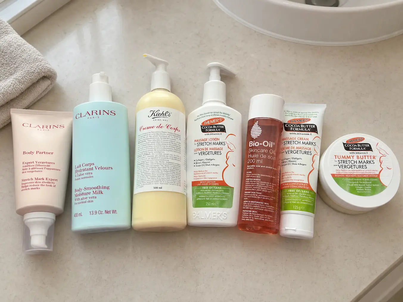 My Bathroom Filled Up With Creams and Oils